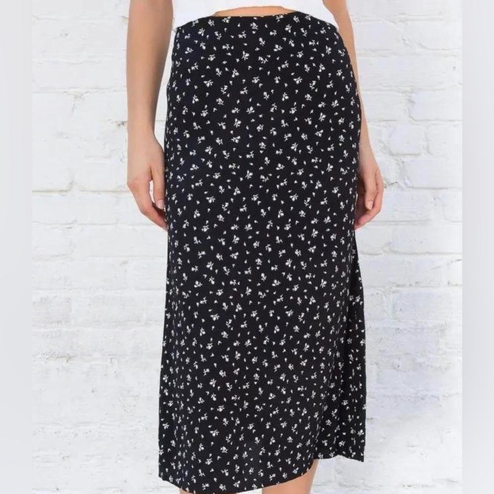 Brandy Melville | Floral Midi Skirt |